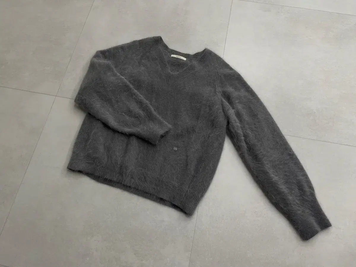 M SIZE) 문선 Premium Angora Sweater